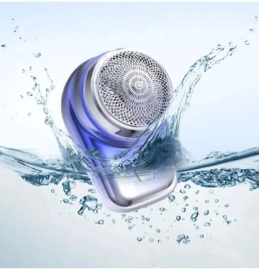 Rado Sakal ve Yanak için Islak ve Kuru Kullanım Mini Taşınabilir Seyahat Tıraş Makinesi Gri-Mavi