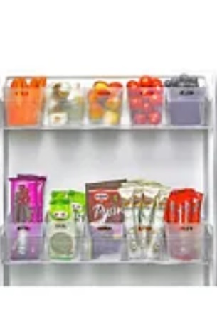ViATOM Buzdolabı Kapak Içi Düzenleyici 6 Adet Düzenleyici Organizer