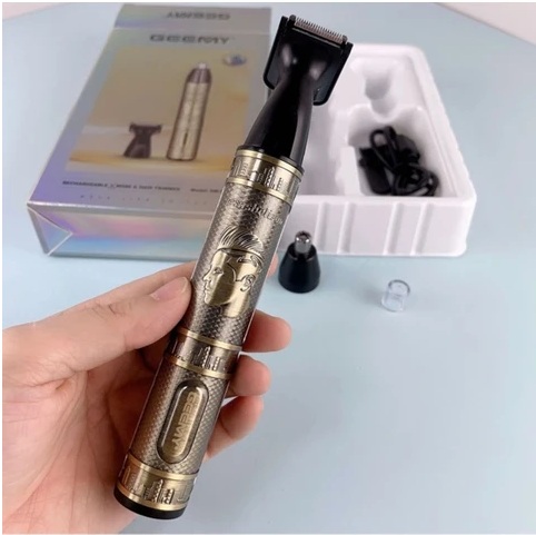 Rado 2 In 1 Şarjlı Kulak Burun Kılı Alma ve Temizleme Ense Favori Düzeltme Metal Tıraş Makinesi