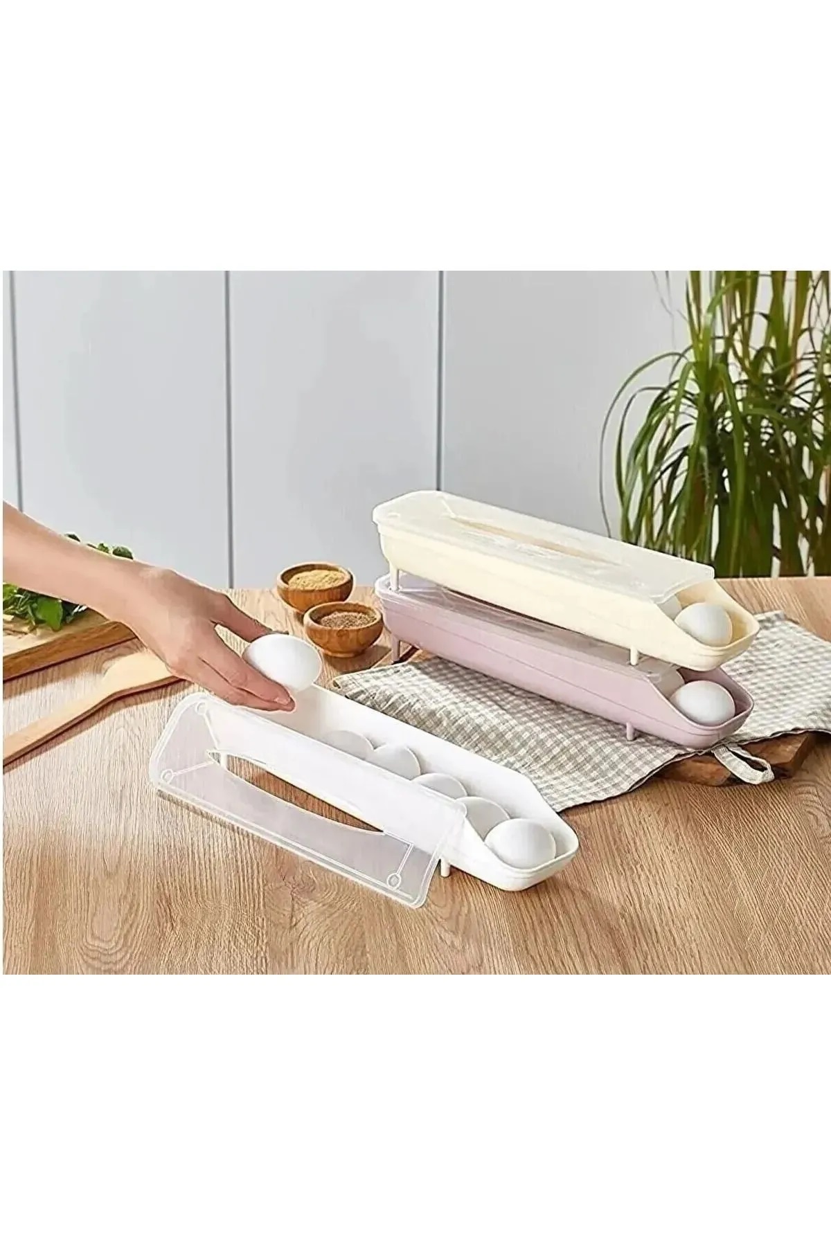 ViATOM 2 adet Yumurtalık Organizeri 7'li  2 adet