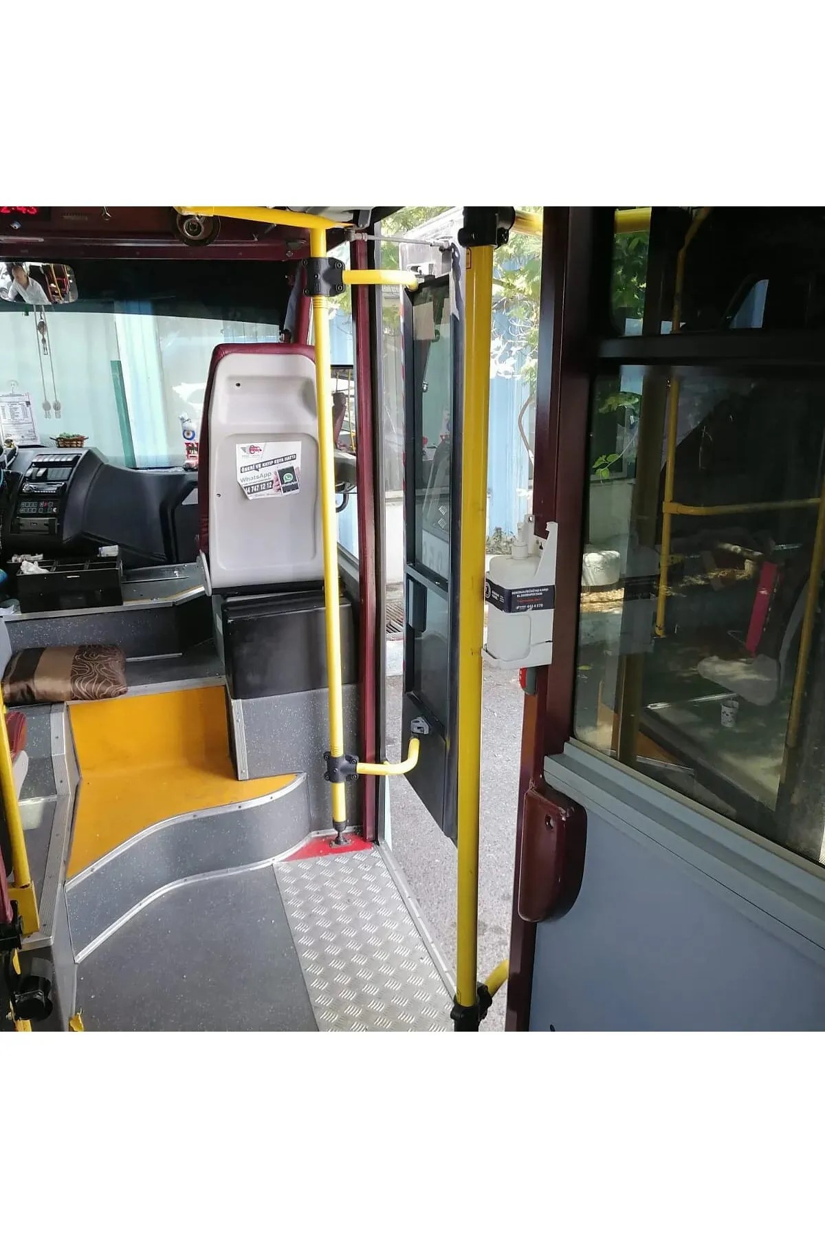 ViATOM Karsan jest Otomatik Kapı Direği Güçlendirme Kelepçesi