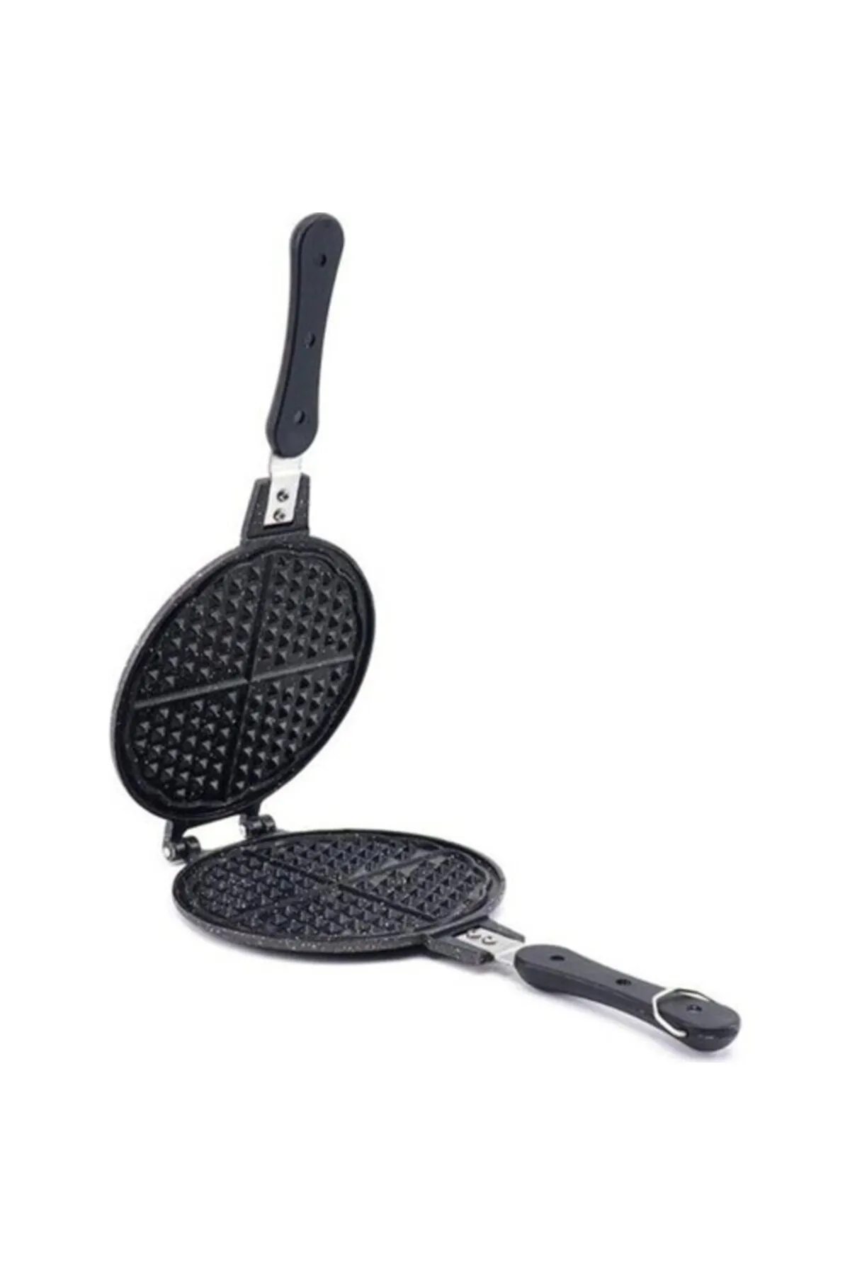 Taşhan Döküm Waffle Tavası Bakalit Sap