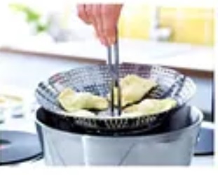 IKEA Klockren Buharda Sebze Haşlama Ve Pişirici, Paslanmaz Çelik