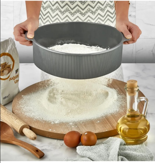  VİATOM  Metal Yuvarlak Elek Un Eleği 28CM