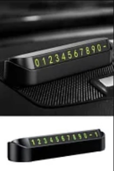  VİATOM vipstreet Tüm Araçlara Uyumlu Araç Numaratör Araba Telefon Numaralık Parkmatik