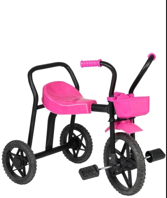 VİATOM Bebelovv 3 Tekerlekli Bisiklet Sepetli Çocuk Bisikleti